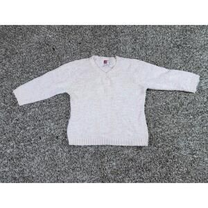 Womens JM Collection V-neck Pullover Knit Sweater Size XL